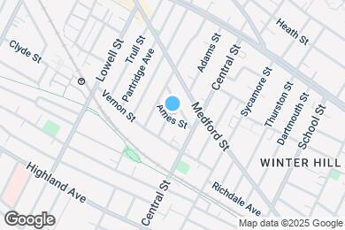 Map image of the property - 23 Ames St