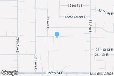 Map image of the property - 12404 83rd Ave E