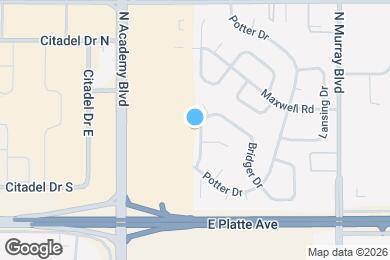 Map image of the property - 630 Bridger Dr