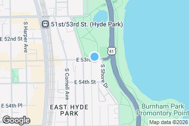 Map image of the property - 5300 S Shore Dr