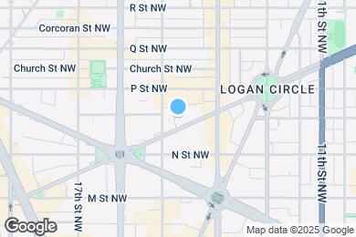Map image of the property - 1441 Rhode Island Ave NW