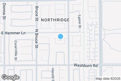 Map image of the property - 1805 Macchia Ave