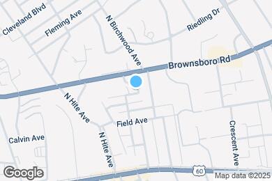 Map image of the property - 2738 Brownsboro Rd