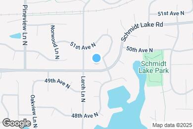 Map image of the property - 12115 50th Ave N