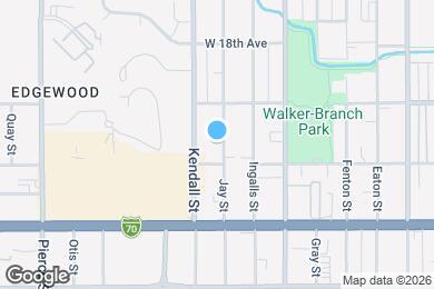Map image of the property - 1615 Jay St