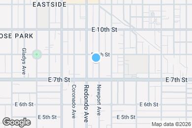 Map image of the property - 761 Newport Ave