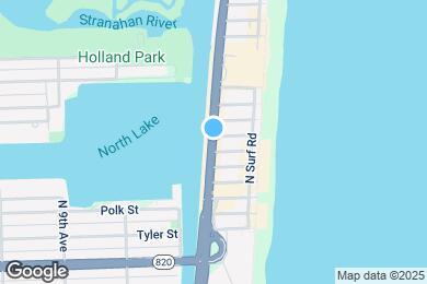 Map image of the property - 777 N Ocean Dr