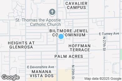 Map image of the property - Solaris at the Biltmore