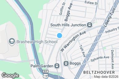 Map image of the property - 717 Boggs Ave
