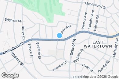 Map image of the property - 396 Mt Auburn St