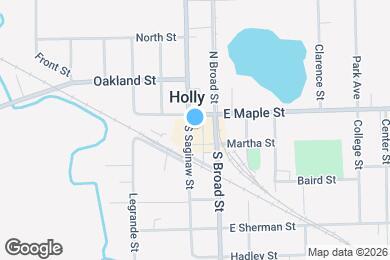 Map image of the property - 113 S Saginaw St