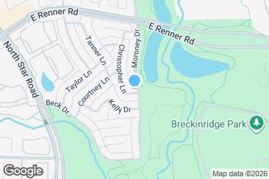 Map image of the property - 3500 Christopher Ln