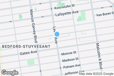 Map image of the property - 215 Lewis Ave