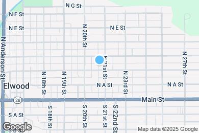 Map image of the property - 2024 N B St
