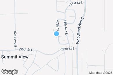 Map image of the property - 13506 67th Ave E
