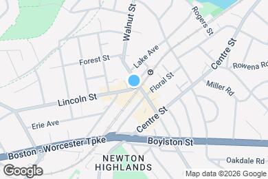 Map image of the property - 12 Lincoln St