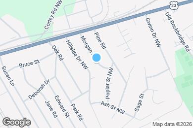 Map image of the property - 5920 Morgan Rd