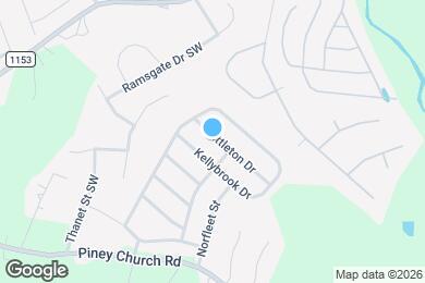 Map image of the property - 830 Littleton Dr