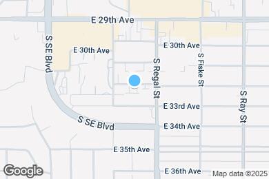 Map image of the property - 2804 E 32nd Ave
