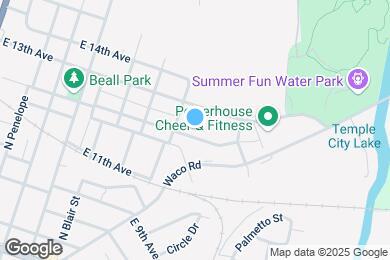 Map image of the property - 808 E 12th Ave