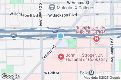 Map image of the property - 1887 W Ogden Ave