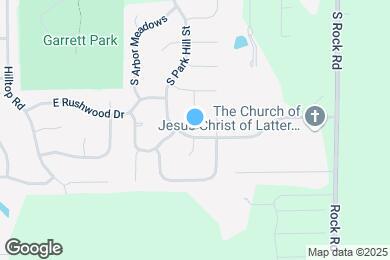 Map image of the property - 1412 E Woodbrook St