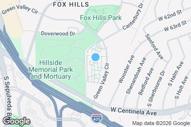 Map image of the property - 6425 Green Valley Cir