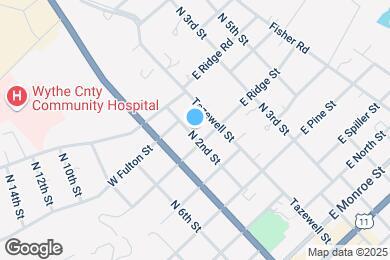 Map image of the property - 730 N 2nd St