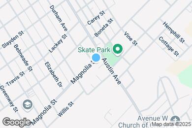 Map image of the property - 1100 Magnolia St