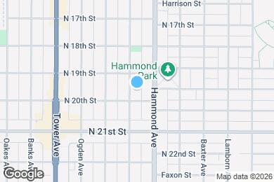 Map image of the property - 1918 Hughitt Ave