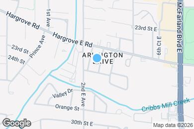 Map image of the property - 22 Arlington Dr
