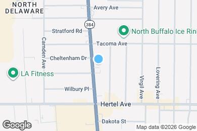 Map image of the property - 2425 Delaware Ave