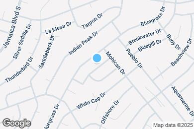 Map image of the property - 3555 Thunderhawk Dr