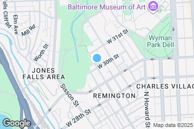 Map image of the property - 3005 Huntingdon Ave