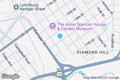 Map image of the property - 1423 Pierce St