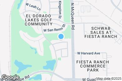 Map image of the property - 1692 W Stanford Ave