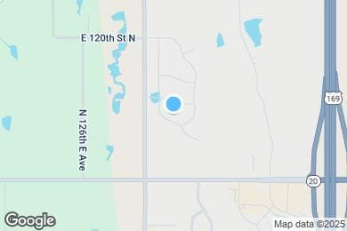 Map image of the property - 11805 N 130th East Ave