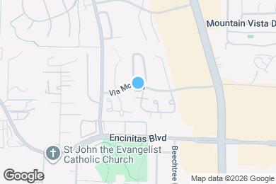 Map image of the property - The Resort at Encinitas