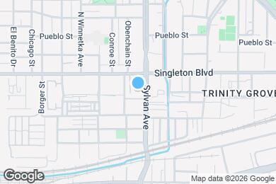 Map image of the property - 818 Singleton Blvd