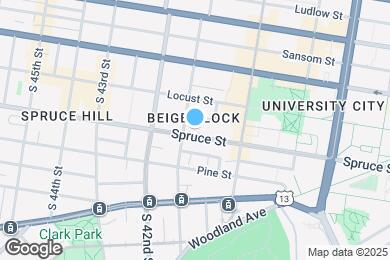 Map image of the property - 4051 Spruce St