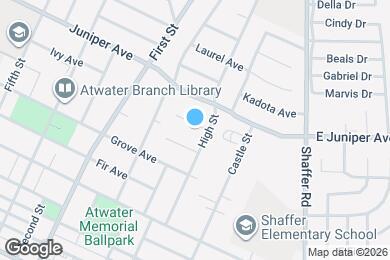 Map image of the property - 650 Holly Ave