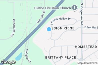 Map image of the property - 1142 E Frontier Dr