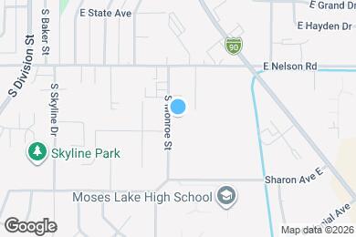 Map image of the property - 1343 S Monroe St