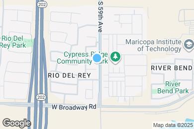 Map image of the property - 5906 W Southgate Ct