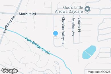 Map image of the property - 2194 Cherokee Valley Cir