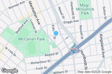 Map image of the property - 36 Eckford St