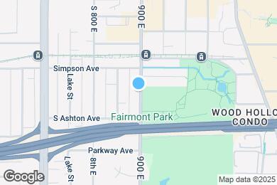 Map image of the property - 2284 S 900 E
