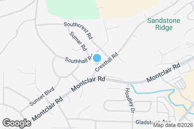 Map image of the property - 1220 Cresthill Rd