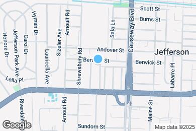 Map image of the property - 550 Brown St