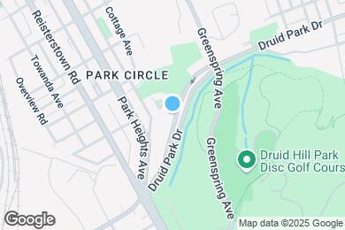 Map image of the property - 2512 Druid Park Dr